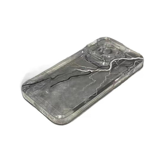 Funda Protectora Lightning Blanco y Negro Transparente Antigolpes - Image 5