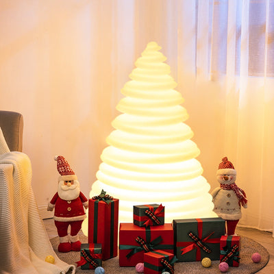 Lámpara LED Navideña Árbol Bambú con Diseño Infantil para Jardín - Image 4