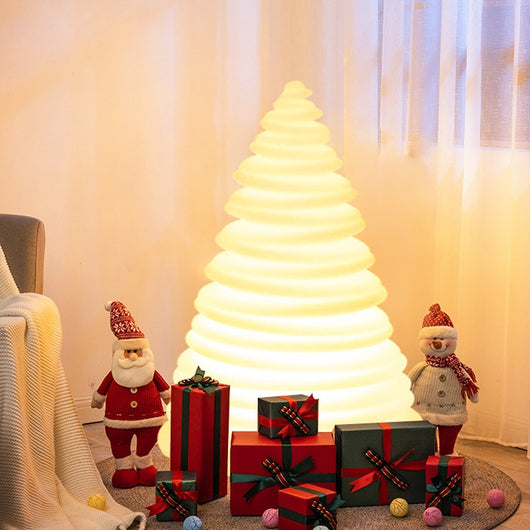 Lámpara LED Navideña Árbol Bambú con Diseño Infantil para Jardín - Image 4