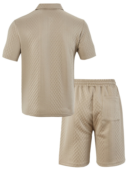 Saco Casual Delgado de Manga Corta para Hombre - Image 16