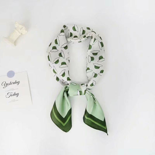 Pañuelo Cuadrado Étnico Flores Silvestres - Accesorio Multiestación - Image 22