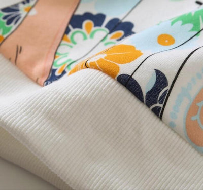 Sudadera Estampada Cuello Redondo para Niña - Diseño Casual y Cómodo - Image 13