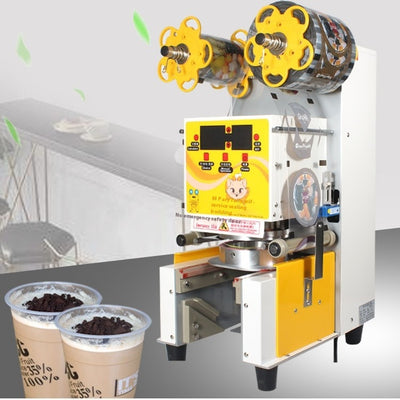 Selladora Automática para Bebidas de Té con Leche