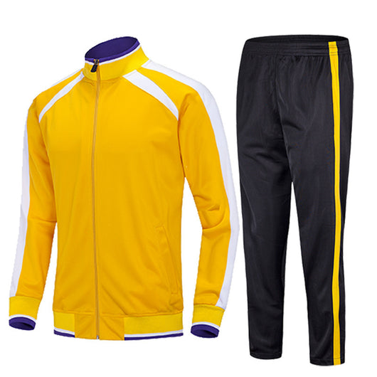 Conjunto de Entrenamiento Deportivo Terciopelo Dorado - Image 12
