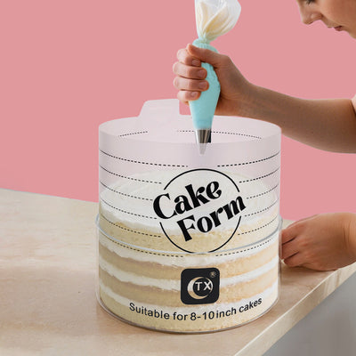 Kit Profesional de Bordes Decorativos para Tortas de Chifón