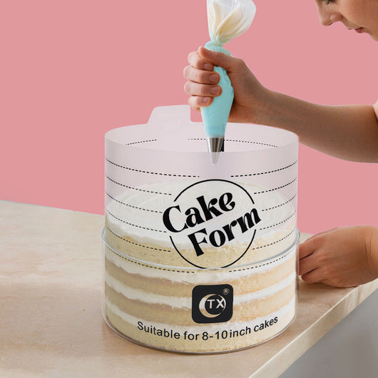 Kit Profesional de Bordes Decorativos para Tortas de Chifón