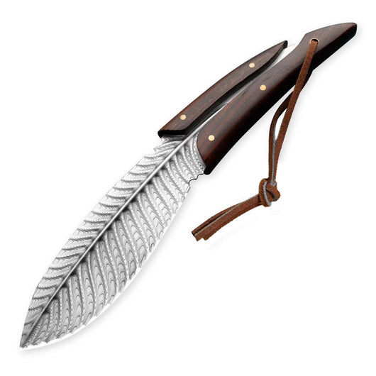 Cuchillo Outdoor Feather con Filo Recto y Estuche Integrado - Image 10
