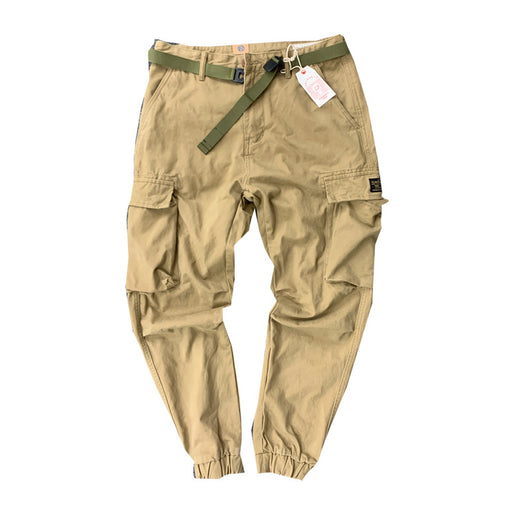 Pantalones de Trabajo Casual de Algodón con Múltiples Bolsillos para Hombre - Image 5