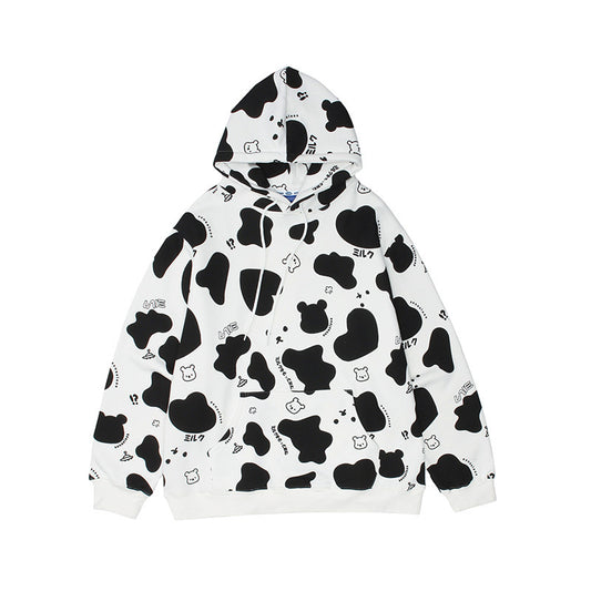 Sudadera Polar con Capucha Suelta Unisex - Pullover Versátil para Hombre y Mujer