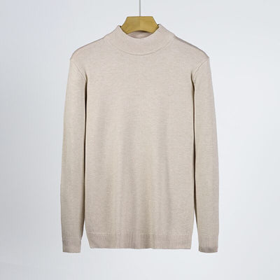 Suéter Modal Cuello Mocko Ajustado para Hombre - Image 10