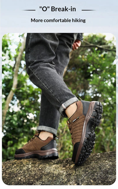 Botas de Senderismo Cuero Otoño Invierno Ligeras Hombre y Mujer - Image 21