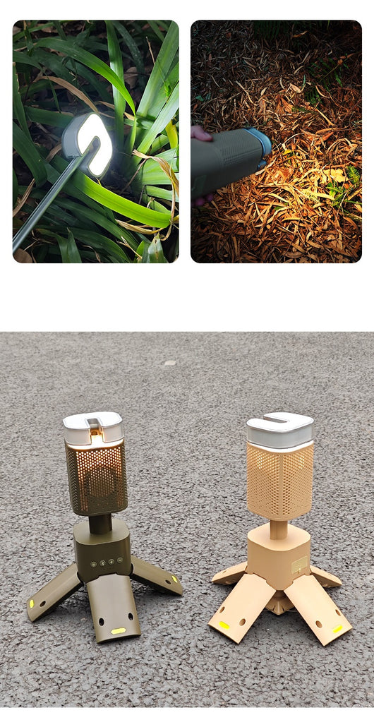 Parlante Bluetooth Portátil con Luces LED Atmosféricas - Image 11