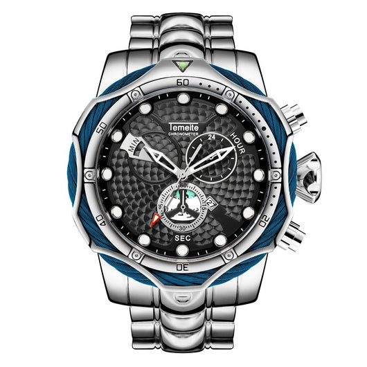 Reloj de Acero Inoxidable para Hombre con Movimiento de Cuarzo - Image 26