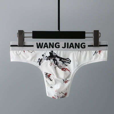 Ropa Interior Masculina Estilo Tinta China en Seda de Hielo para Verano - Image 3