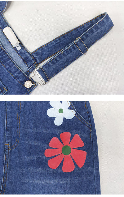 Overol Estampado Slim Fit para Mujer - Shorts de Moda - Image 13