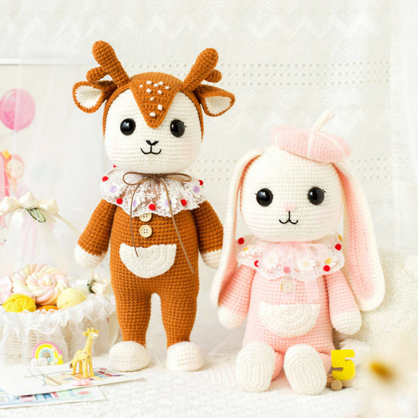 Kit de Crochet DIY con Bolas de Lana - Compañía del Corazón Cálido