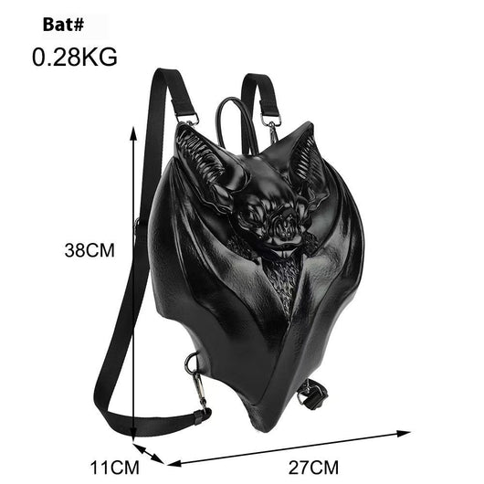 Bolsa de Pecho Gótica con Diseño de Murciélago - Image 7