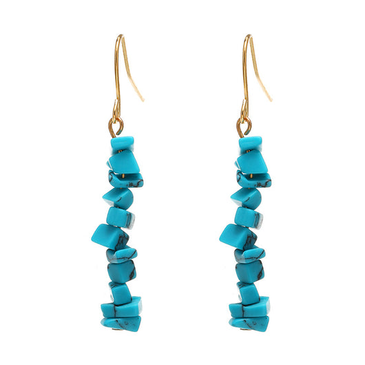 Aretes de Piedra de Cristal Natural para Mujer - Image 4