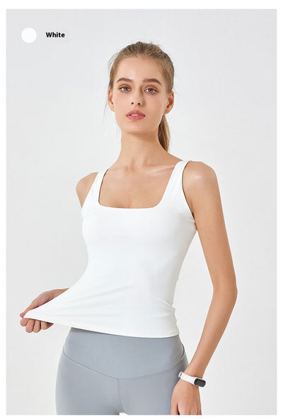 Chaleco Deportivo Sin Mangas Cuello U - Doble Capa Suave como Nube - Image 16