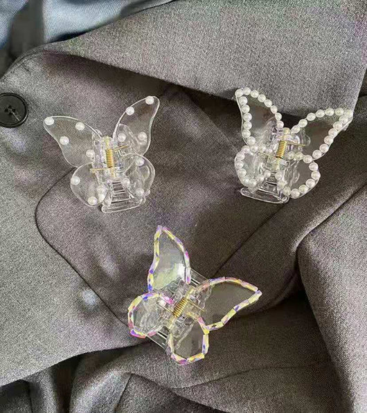 Pasador Mariposa Perla Jelly - Diseño Elegante Multicolor - Image 2