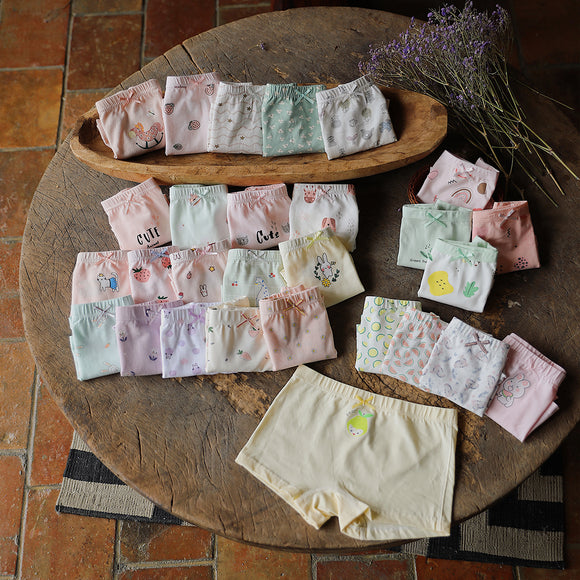 Calzoncillos Boxer de Algodón con Diseños Animados para Niñas