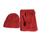 Conjunto de Gorro y Bufanda Tejido Europeo Americano