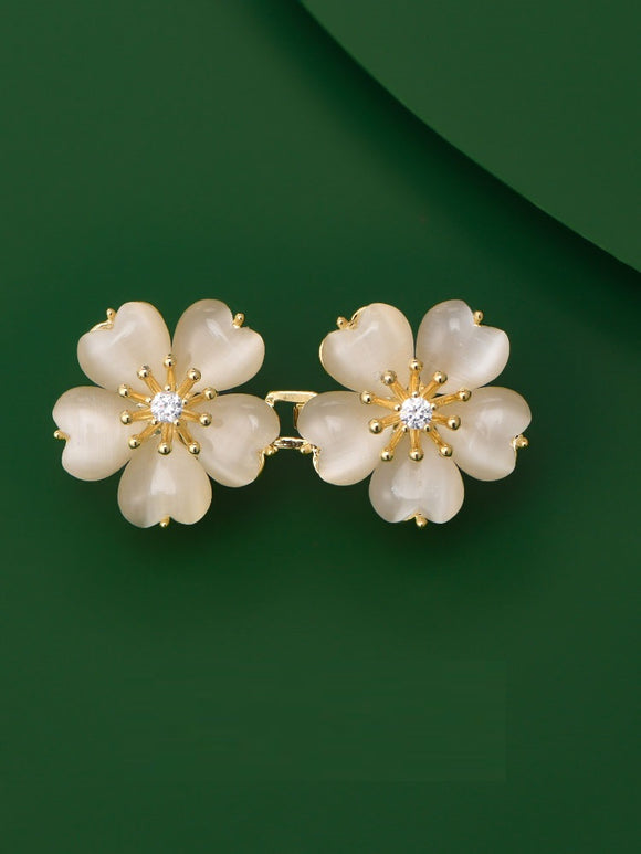 Broche Flor de Cerezo para Mujer - Hebilla de Cinturón Elegante