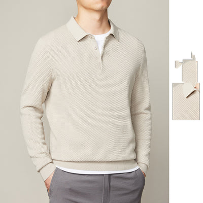 Polo de Punto Hombre Cuello Solapa - Diseño Clásico Liso - Image 7