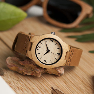 Reloj de Pareja en Bambú - Diseño Minimalista y Sostenible - Image 18