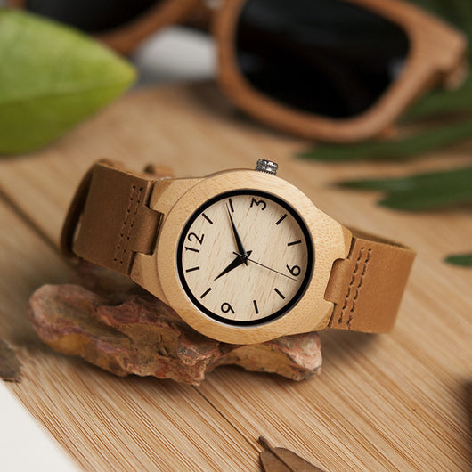 Reloj de Pareja en Bambú - Diseño Minimalista y Sostenible - Image 18