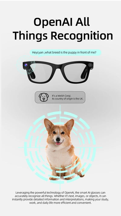 Gafas Inteligentes M01Pro con IA, Traductor y ChatGPT Integrado - Image 17