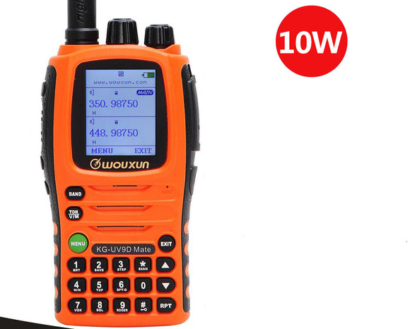 Walkie-talkie Profesional de Aviación 10W con Pantalla de Siete Segmentos