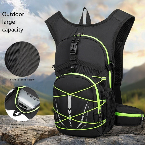Mochila de Hidratación Ligera, Transpirable con Detalles Reflectantes