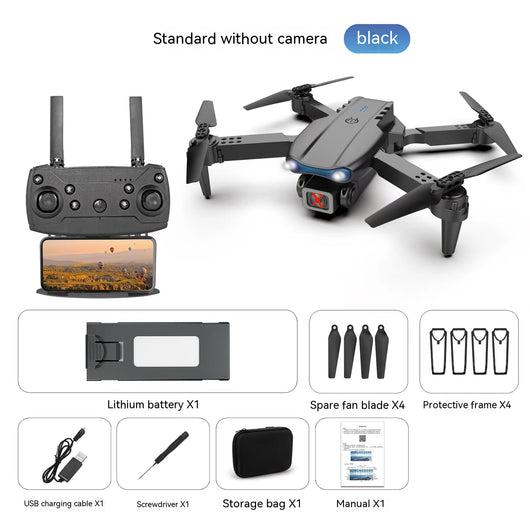 Dron E99pro 4K Dual Cámara con Visión Panorámica Triple - Image 2