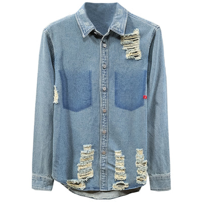 Camisa Vaquera de Manga Larga para Hombre - Image 10