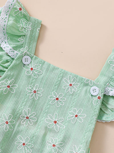 Pelele de Encaje para Niña Verano - Diseño Elegante y Cómodo - Image 9
