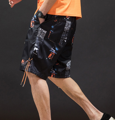 Shorts Rectos con Estampado Creativo - Image 8