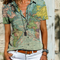 Playera Estampada con Diseño de Mapas - Moda Casual