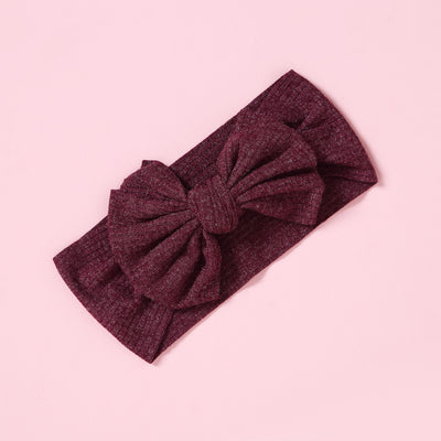 Diadema Elástica Ancha con Moño para Bebé y Niña - Image 7