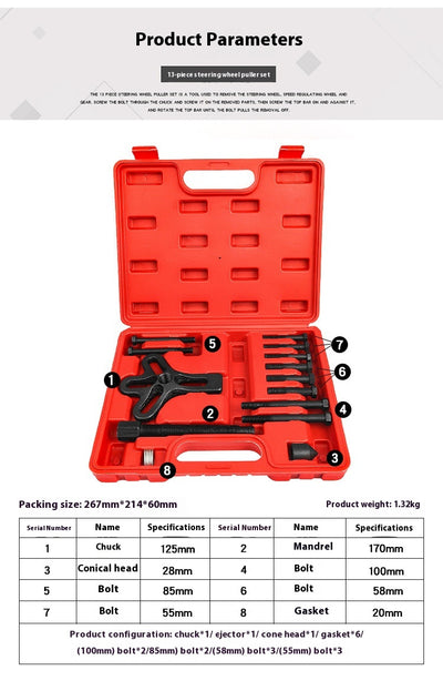 Kit de Tracción para Volante Divisible del Automóvil - Image 13