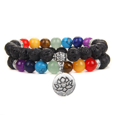 Pulsera de Chakras con Piedras Energéticas para Yoga y Meditación - Image 33