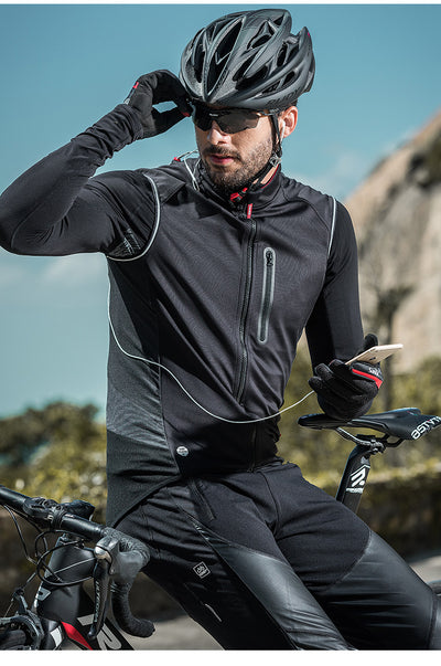 Chaleco Cortavientos para Ciclismo Otoño e Invierno - Image 24