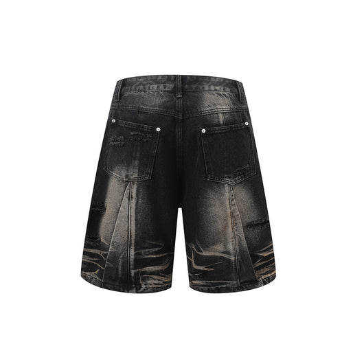 Conjunto de Camisa Vaquera Workwear Desgastada con Estilo Urbano - Image 23