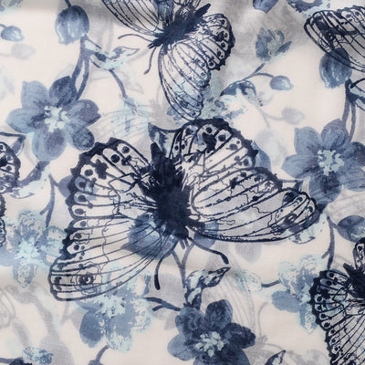 Pareo Protector Solar con Estampado de Mariposas Acuarela - Image 38