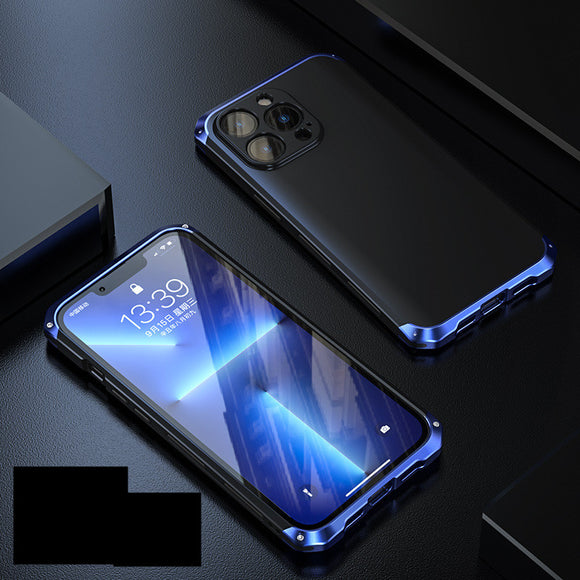 Funda Protectora de Marco Completo para Celular en Color Sólido
