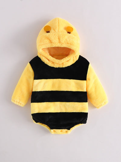 Pijama Enterizo Bebé Diseño Abeja en Franela Suave - Image 7