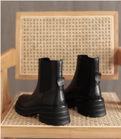 Botas Martin Retro Mujer con Tacón Grueso y Suela Reforzada - Image 12