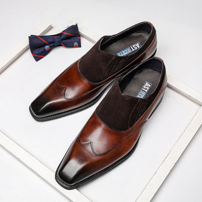 Zapatos de Cuero para Hombre Elegancia Ejecutiva Punta Fina - Image 8