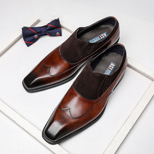 Zapatos de Cuero para Hombre Elegancia Ejecutiva Punta Fina - Image 8