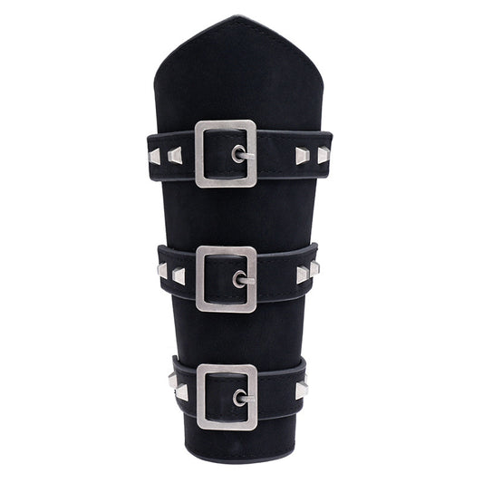 Pulsera de Cuero Punk para Motociclistas - Estilo y Personalidad